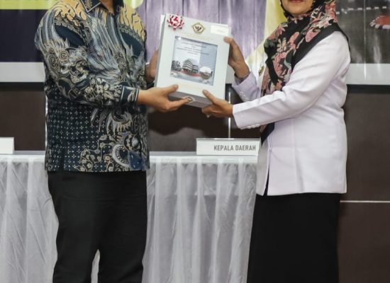 Wali Kota Menghadiri Penyampaian LHP BPK LKPD TA 2023 Kota Pematangsiantar