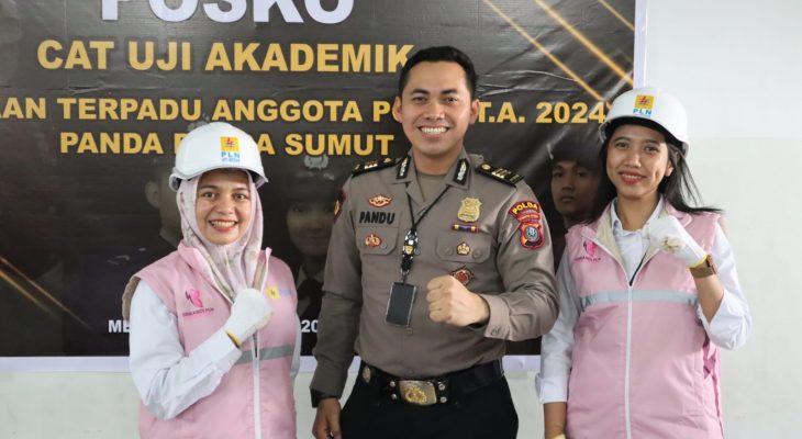 Srikandi PLN Berhasil Jaga Stabilitas Listrik Selama Ujian Akademik Penerimaan Anggota Polri T.A. 2024 Berlangsung