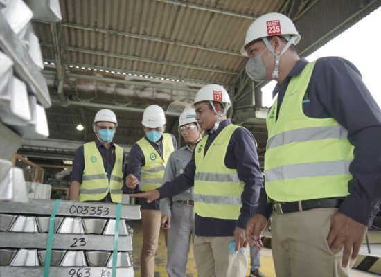 Siap Penuhi Kebutuhan Listrik PT Inalum, General Manager PLN UID Sumatera Utara Bersama Srikandi PLN Lakukan Site Visit