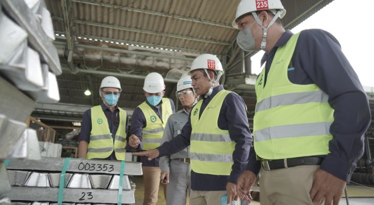 Siap Penuhi Kebutuhan Listrik PT Inalum, General Manager PLN UID Sumatera Utara Bersama Srikandi PLN Lakukan Site Visit