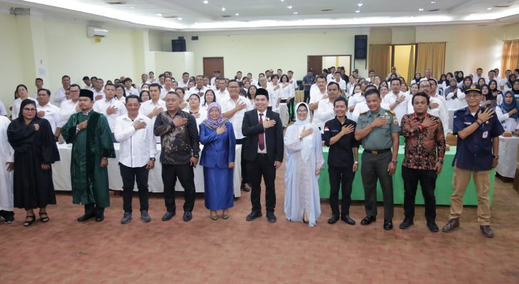 Wali Kota menghadiri pelantikan anggota PPS se-Kota Pematangsiantar