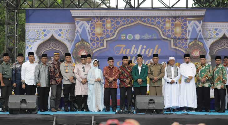 Wali Kota menghadiri Tabligh Akbar Bersama Tiga Ormas Islam Besar Kota Pematangsiantar