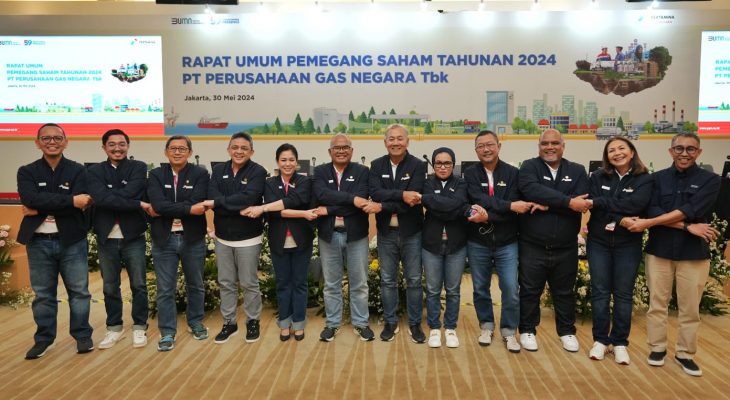 Fokus Optimalisasi Utilisasi Gas Bumi, RUPST PGN 2023 Tetapkan Pengurus Baru Perseroan dan Bagikan Deviden USD 222,43 Juta