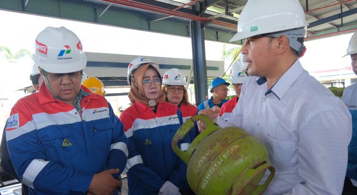 Uji Berat Tabung LPG 3 Kg, Pertamina Patra Niaga Regional Sumbagut dan Pemprov Sumatera Utara Sidak SPBE