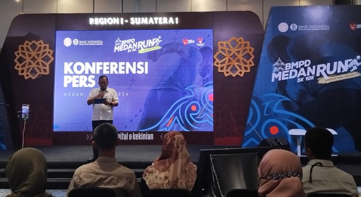 BMPD Medan Run 2024 Siap Dilaksanakan, Deputy Bank Mandiri : Peran Aktif Rekan-rekan Wartawan Sangatlah Penting