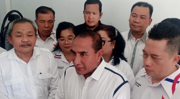 Edy Rahmayadi Mendaftar ke Perindo Untuk Bakal Calon Gubsu