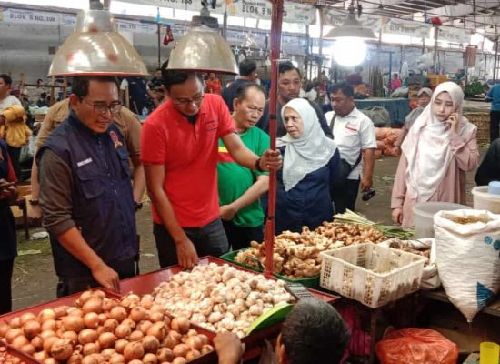 Intensifkan Pengawasan Bawang Putih, KPPU Kanwil I Sidak Dua Pasar di Medan
