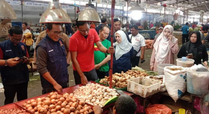 Intensifkan Pengawasan Bawang Putih, KPPU Kanwil I Sidak Dua Pasar di Medan