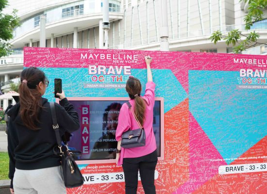 Maybelline New York Melalui Brave Together Memberikan Akses Lebih Dari 40 Ribu Sesi Konseling Profesional Gratis Untuk Melawan Isu Depresi & Kecemasan Di Indonesia