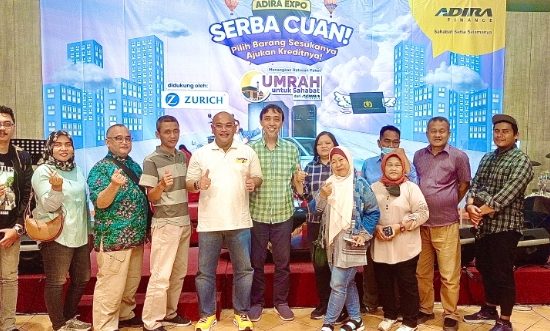 Hadirkan Promo SOBAT Hingga Program Umrah, Adira Finance Jatim Gelar Adira Expo 2024