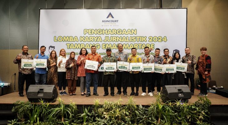 Ketua Dewan Pers Hadiri Anugerah Jurnalistik ESG, Apresiasi Agincourt Resources