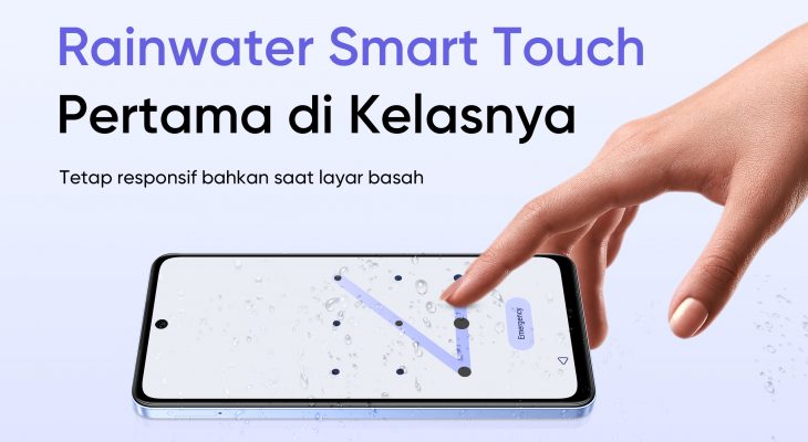 Tersedia Mulai Hari Ini, realme C65 Hadirkan Teknologi Rainwater Smart Touch dan IP54 agar Tetap Lancar Dioperasikan Walau dalam Keadaan Basah