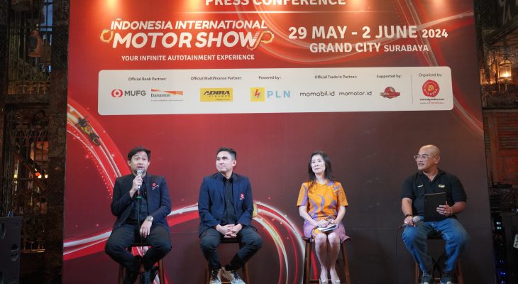 26 Merek Kendaraan Siap Tampil di IIMS Surabaya pada 29 Mei – 2 Juni 2024