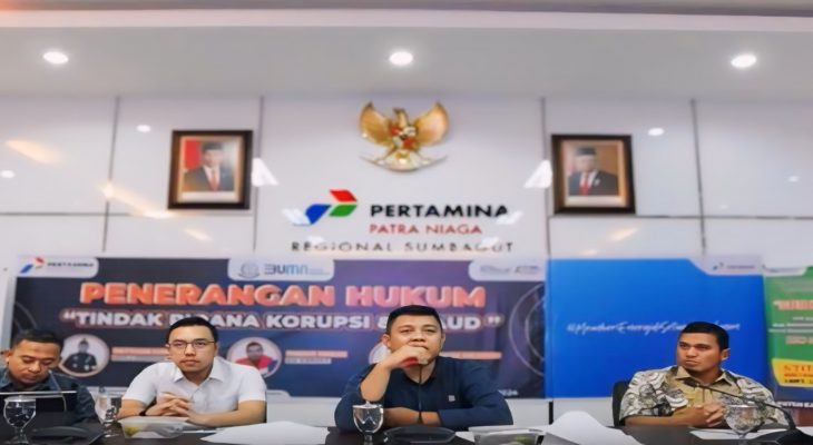 Pertamina Patra Niaga Regional Sumbagut Dukung Anti Korupsi, Dengan Gelar Penyuluhan Awareness Tindak Pidana Korupsi dan Kecurangan