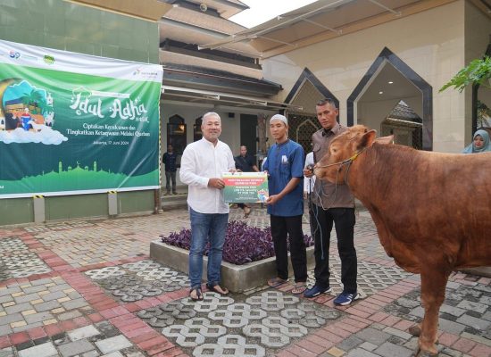 PGN Bagikan 382 Hewan Kurban Di Sekitar Wilayah Operasional Perusahaan