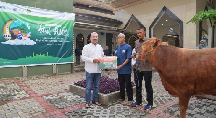 PGN Bagikan 382 Hewan Kurban Di Sekitar Wilayah Operasional Perusahaan