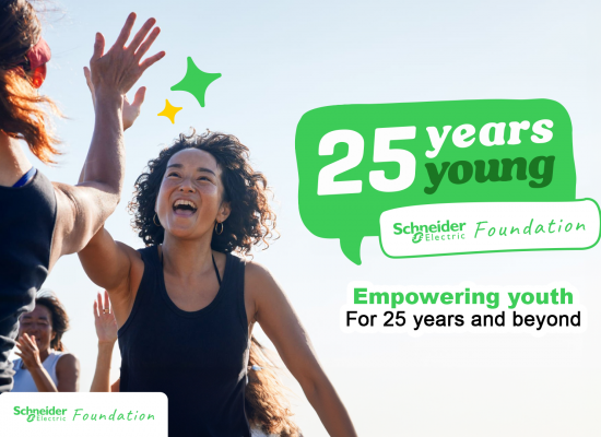 Memperingati HUT Ke-25, Schneider Electric Foundation Luncurkan Kampanye ’25 Years Young’ di Indonesia