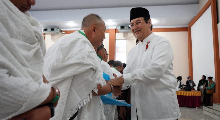 Konsulat Kehormatan Turkey, DR H Rahmat Shah Lepas Kloter 19, Jamaah Embarkasi Medan Tinggal 1.958 Orang Lagi