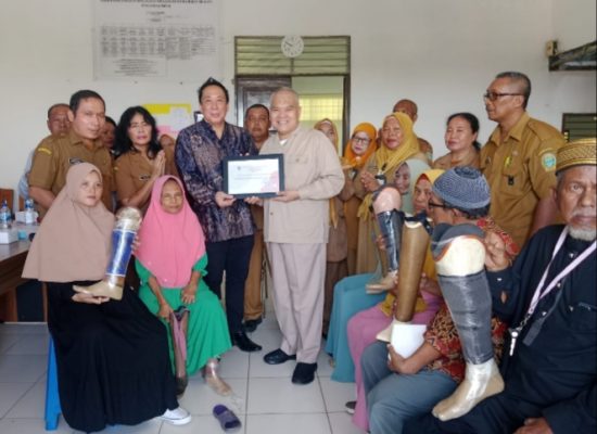 Kadis Sosial Sumut Apresiasi ONG SIONG KAI dan PENDETA DJOEMIN Peduli eks Kusta