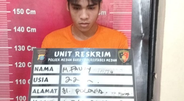 Reskrim Polsek Medan Baru Tangkap Pelaku Bongkar Rumah