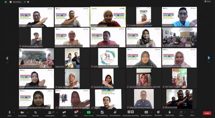 Pertamina Gelar Pertamina UMK Academy 2024, Diikuti Ratusan Peserta