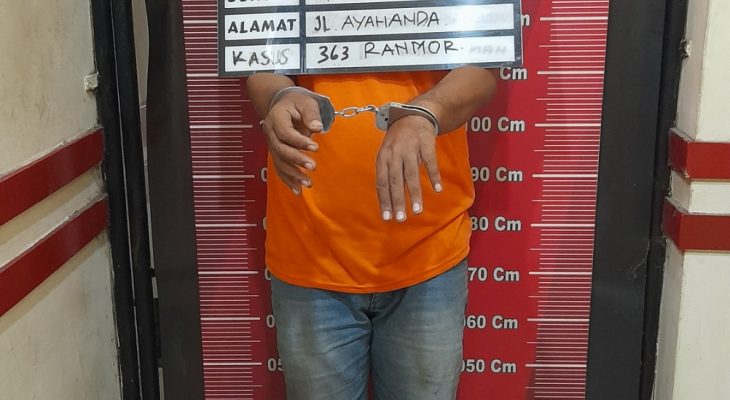 Unit Reskrim Polsek Medan Baru Tembak Kedua Kaki Pelaku Curanmor, Kapolsek: Pelaku Sudah Jadi Target Operasi (TO)
