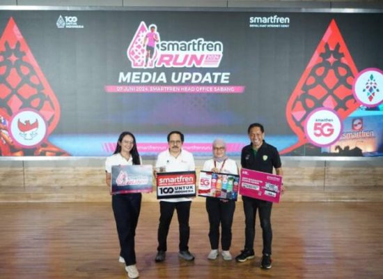 Smartfren Run 2024 Wujudkan Gaya Hidup Sehat untuk Masyarakat Indonesia