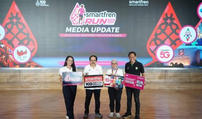 Smartfren Run 2024 Wujudkan Gaya Hidup Sehat untuk Masyarakat Indonesia