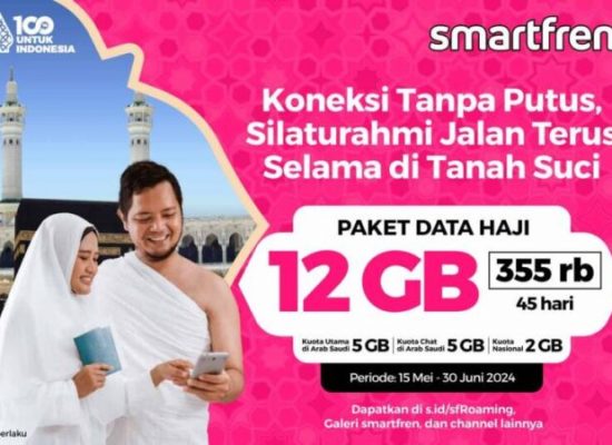 Durasi Paket Data Haji Smartfren Lebih Panjang, Berikut Cara Mengaktifkannya