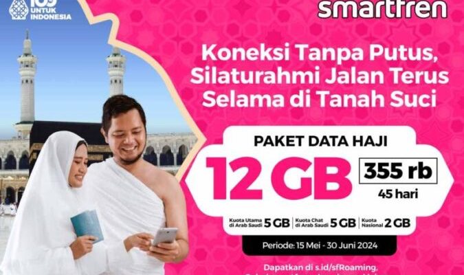 Durasi Paket Data Haji Smartfren Lebih Panjang, Berikut Cara Mengaktifkannya