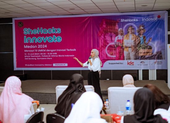 Indosat Ooredoo Hutchison Selenggarakan SheHacks Innovate, Dorong Perempuan di Sumatra Utara Kembangkan Bisnis dengan Teknologi