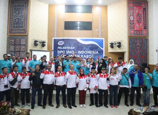 DPW IMO Indonesia Sumut Lantik DPC IMO  Indonesia Karo dan Gelar Pelatihan Jurnalistik Dasar Angkatan I