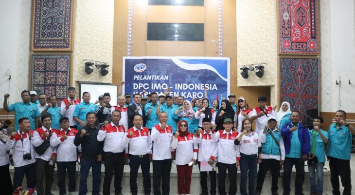 DPW IMO Indonesia Sumut Lantik DPC IMO  Indonesia Karo dan Gelar Pelatihan Jurnalistik Dasar Angkatan I