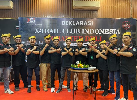 Komunitas Mobil X-TRAIL CLUB INDONESIA (XCI), XCI CHAPTER DELI menggelar Deklarasi pada tanggal 15 juni 2024.