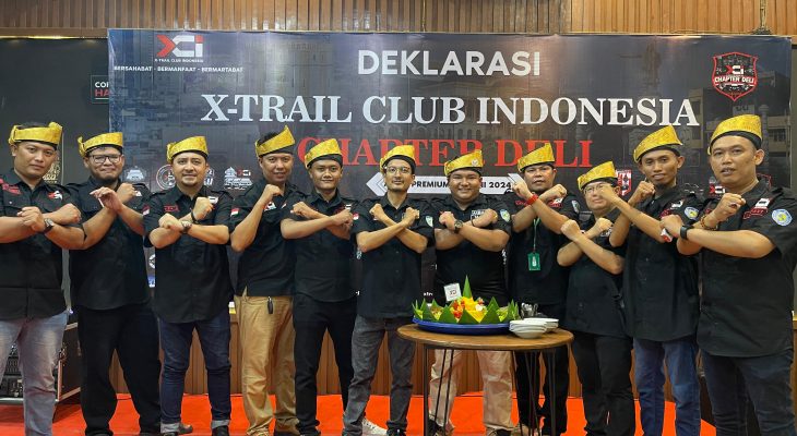 Komunitas Mobil X-TRAIL CLUB INDONESIA (XCI), XCI CHAPTER DELI menggelar Deklarasi pada tanggal 15 juni 2024.