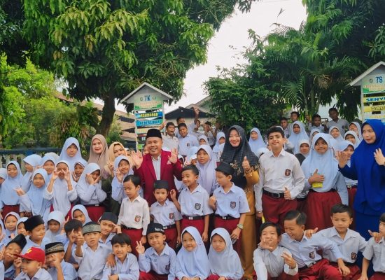 Ivan Suaidi Menginspirasi Siswa SD Swasta 34 Patumbak untuk Bermimpi Besar