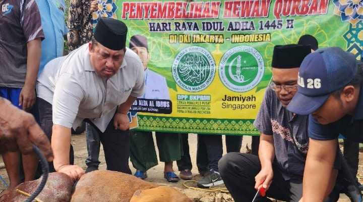 BKPRMI dan Jamiyah Singapore Sebar 1.000 Hewan Qurban di Indonesia