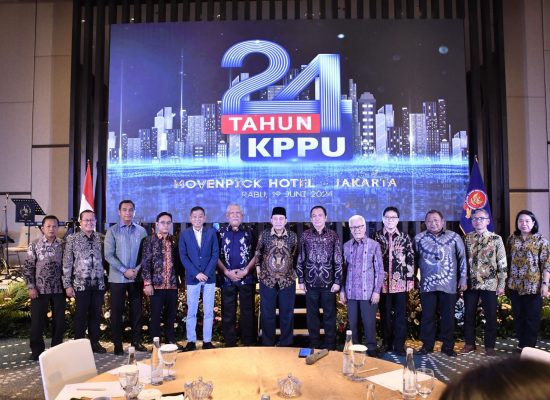 Rayakan Hari Jadi 24 Tahun, KPPU Hadirkan Berbagai Tokoh Bangsa