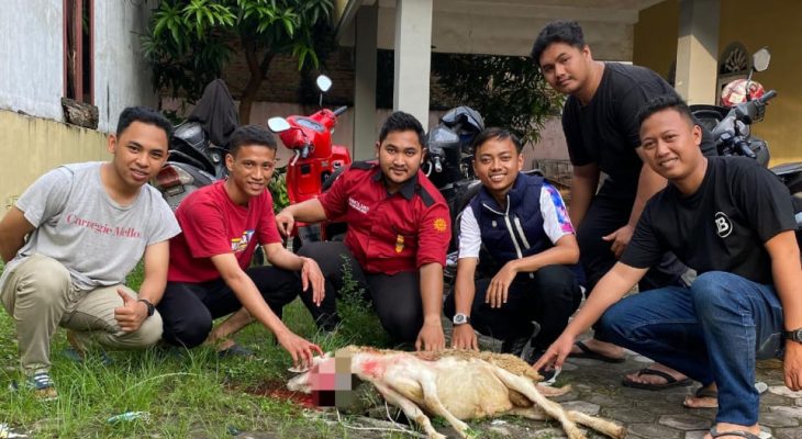 Meneladani Kisah Nabi Ibrahim AS: PC IMM Kota Medan Melaksanakan Penyembelihan Hewan Kurban