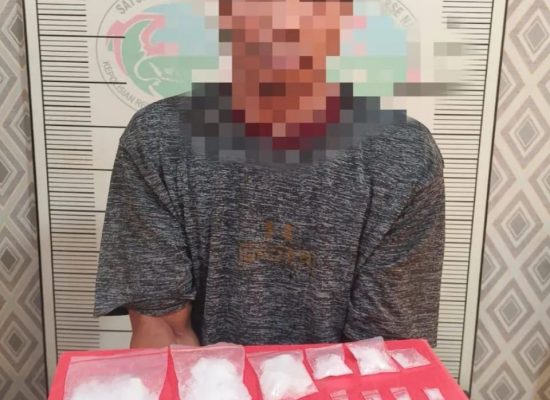 Tim Opsnal Satresnarkoba Polres Aceh Tamiang Amankan 1 Pelaku Diduga Pengedar Narkoba, Polisi Amankan 116,73 Gram Sabu