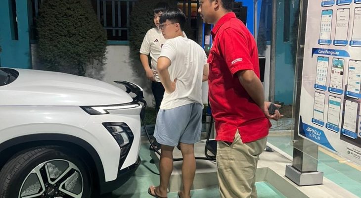 Idul Adha 1445H, Pengguna Kendaraan Listrik Apresiasi Kemudahan Isi Daya di SPKLU Binjai