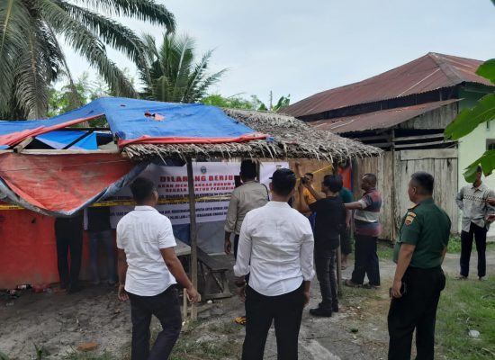 Tim Gabungan Polda Sumut Bersama Polres Sergei Cek Lokasi Pemberitaan Praktik Judi