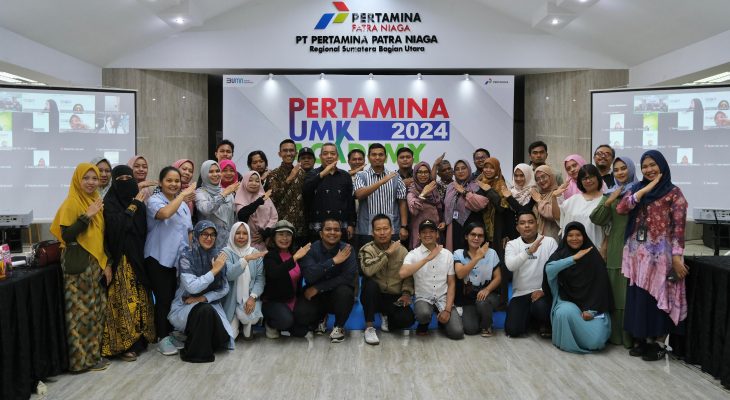 Pertamina Patra Niaga Regional Sumbagut Buka Pelatihan Perdana Pertamina UMK Academy 2024