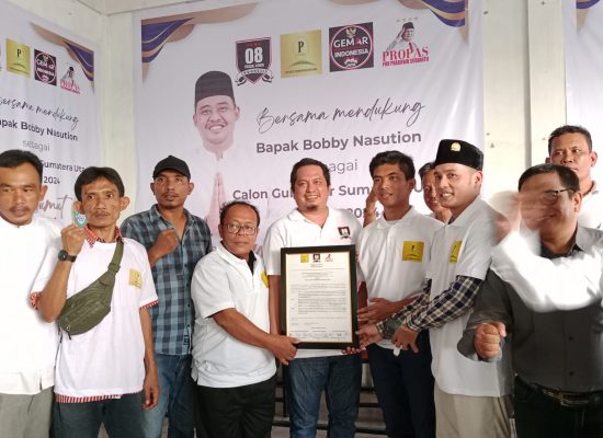 Relawan Bergerak! Bobby Nasution Diprediksi Menguasai Sumut 1 pada Pilkada 2024