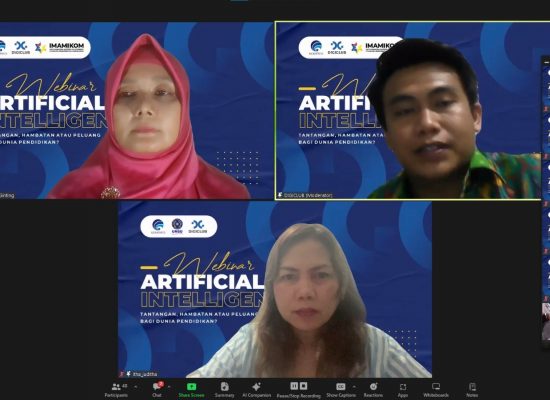 Webinar Digiclub: Menghadapi Tantangan Penggunaan AI di Dunia Pendidikan dengan Kolaborasi Teknologi dan Manusia