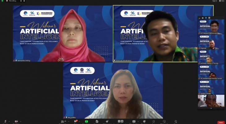 Webinar Digiclub: Menghadapi Tantangan Penggunaan AI di Dunia Pendidikan dengan Kolaborasi Teknologi dan Manusia