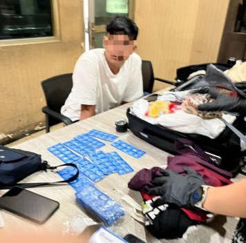 Bea Cukai Kuala Namu Berhasil Menindak 190 butir Alprazolam Melalui Barang Bawaan Penumpang