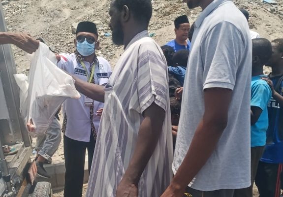 Jamaah Calon Haji Kloter 3 Asal Mandailing Natal Laksanakan Penyembelihan Dam