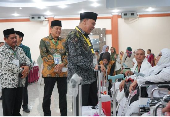 Tamu Allah Yang Tergabung Dalam Kloter 21 Embarkasi Medan Diminta Jaga Kekompakan
