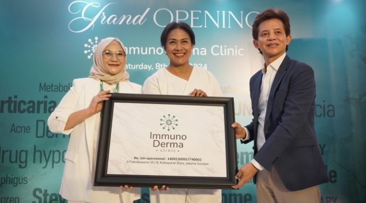 Immuno Derma Clinic Resmi Dibuka Sebagai Klinik Utama Pertama Di Indonesia Khusus Untuk Penyakit Kulit Alergi, Autoimun Dan Inflamasi